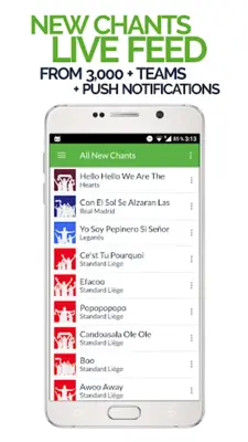 FanChants Huracan Fans Songs & Chants android App screenshot 3